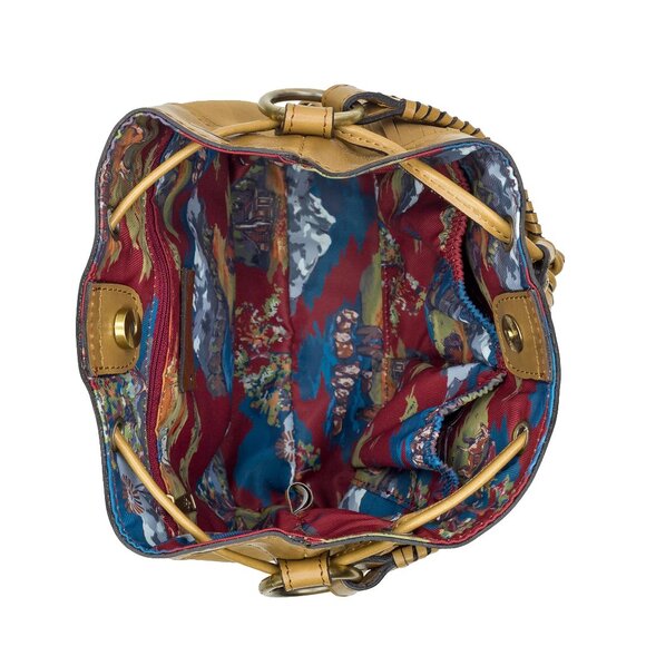 Patricia Nash - Elisa Bucket Bag (New) in Wheat - Picture 2 of 5